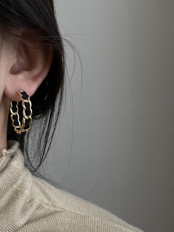 Original Geometry Circular Earrings Accessories by painevida