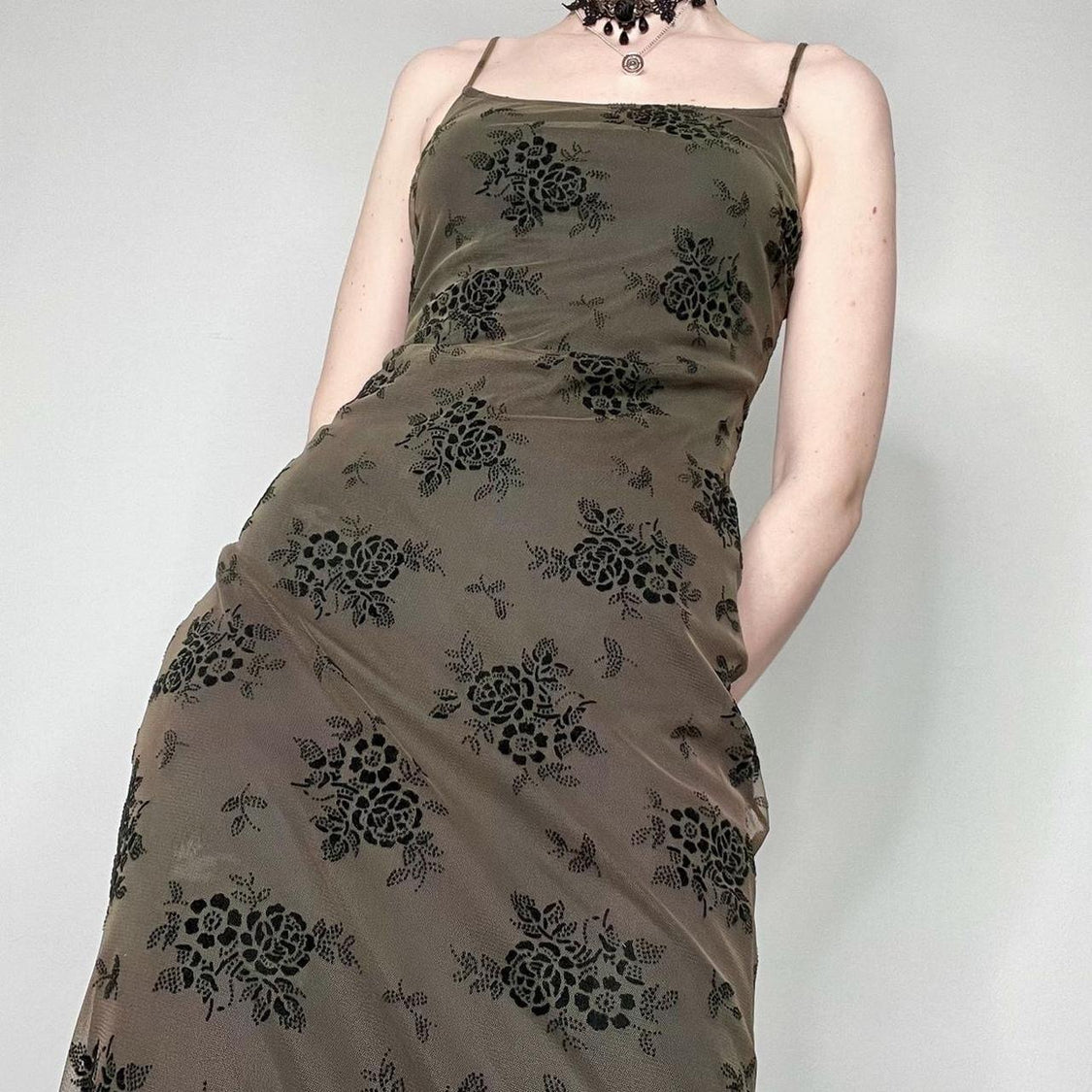 Vintage Embroidered Slip Dress – painevida