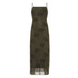 Vintage Embroidered Slip Dress - PAINEVIDA
