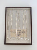 Original Cat&Pearl Stack Silver Necklace - PAINEVIDA