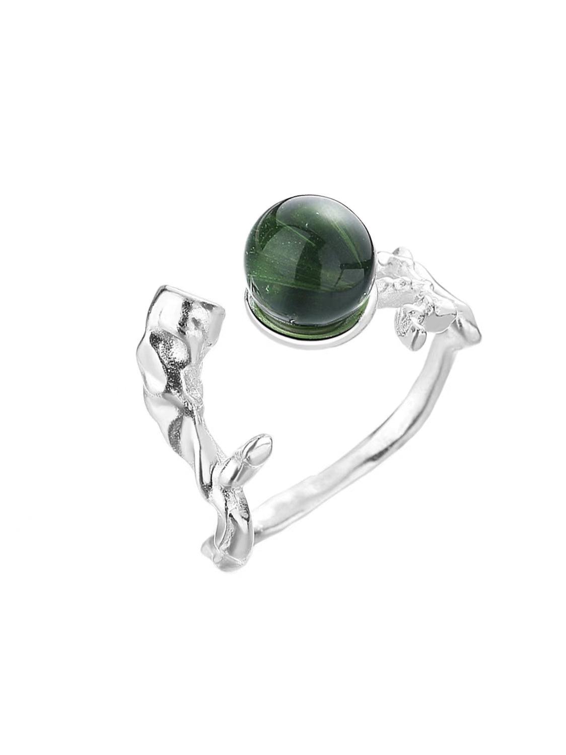 Irregular Moonstone Statement Rings Set by painevida