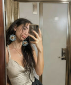 去除水印的耳环展示图