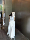Minimalist Sleeveless Elegant Long Dress - PAINEVIDA