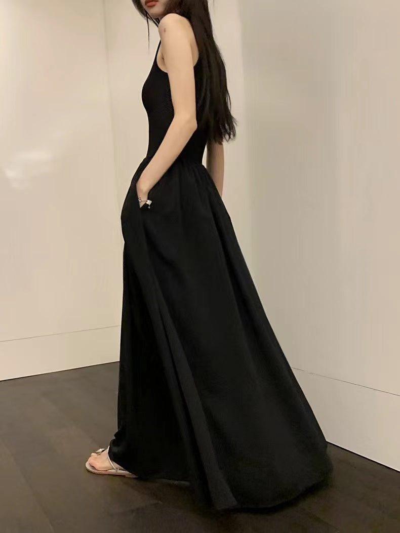 Minimalist Sleeveless Elegant Long Dress - PAINEVIDA