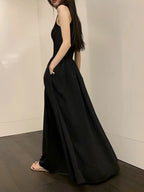 Minimalist Sleeveless Elegant Long Dress - PAINEVIDA