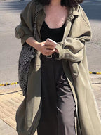 Loose Casual Long-Sleeved Shirt Jacket by painevida