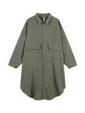 Loose Casual Long-Sleeved Shirt Jacket - PAINEVIDA