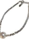 Mini Triangle Geometric Shard Silver Necklace - PAINEVIDA