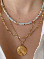 Niche Natural Semi-Precious Stone Beaded Necklaces - PAINEVIDA