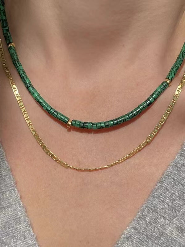 Niche Natural Semi-Precious Stone Beaded Necklaces - PAINEVIDA