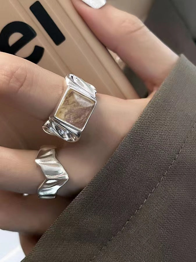 Mix and Match Fashion Personality Exaggerated Trend Open Ring by painevida