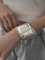 Niche Design Wide Opening Irregular Bracelet by painevida