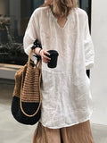 Linen Tea Dress Shirt