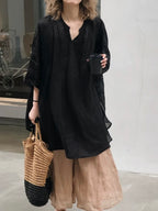 Linen Tea Dress Shirt