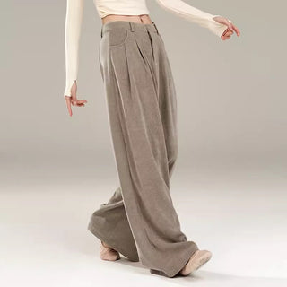 Modern Dance Straight-Leg Dance Pants Wide-leg Sctivewer Pants . by My Store