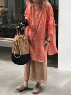 Linen Tea Dress Shirt