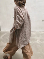 Linen Tea Dress Shirt