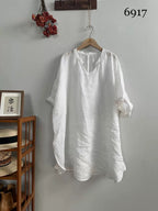 Linen Tea Dress Shirt