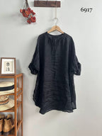 Linen Tea Dress Shirt