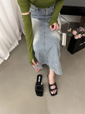 Elegant Bow Slip-On Sandals - PAINEVIDA