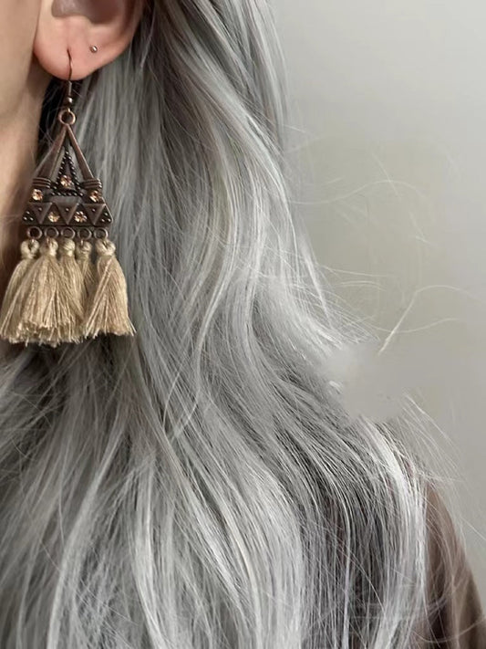 Vintage Boho Tassel Earrings