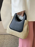 Lnternet Celebrity Woven Beach Fashion Handbag - PAINEVIDA