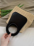 Lnternet Celebrity Woven Beach Fashion Handbag - PAINEVIDA