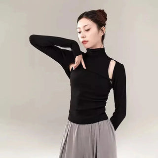 Modern Dance Spring Long-Sleeve Activewear Attire Bodywear. by PAINEVIDA
