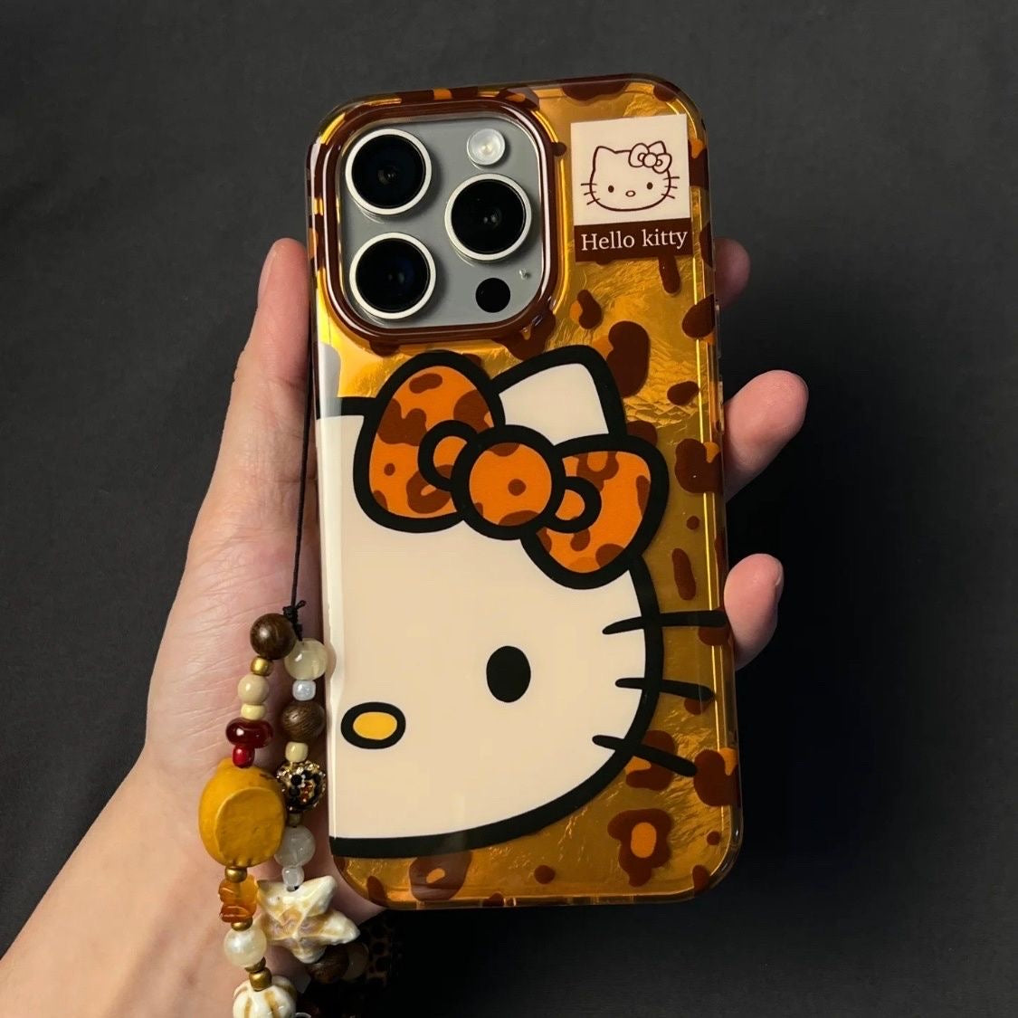 Leopard Kitty Print Phone Case