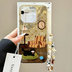 Retro Sofa Cat Print Phone Case