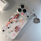 Y2k Kosao Showa Shibuya Hot Girl Cat Ears Phone Case