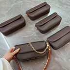 High-quality Vintage Pattern Three-piece One-Shoulder Crossbody Bag