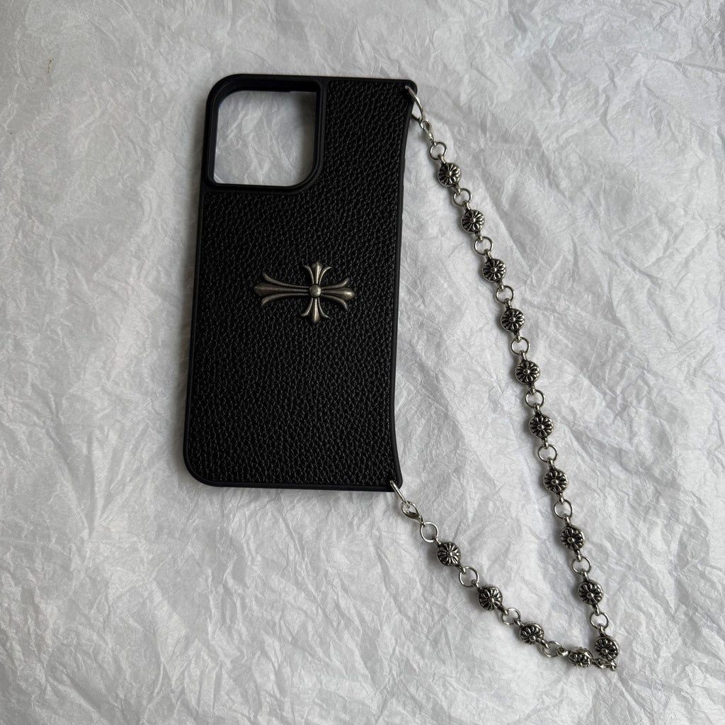 Cross Cool Handheld Leather Phone Case