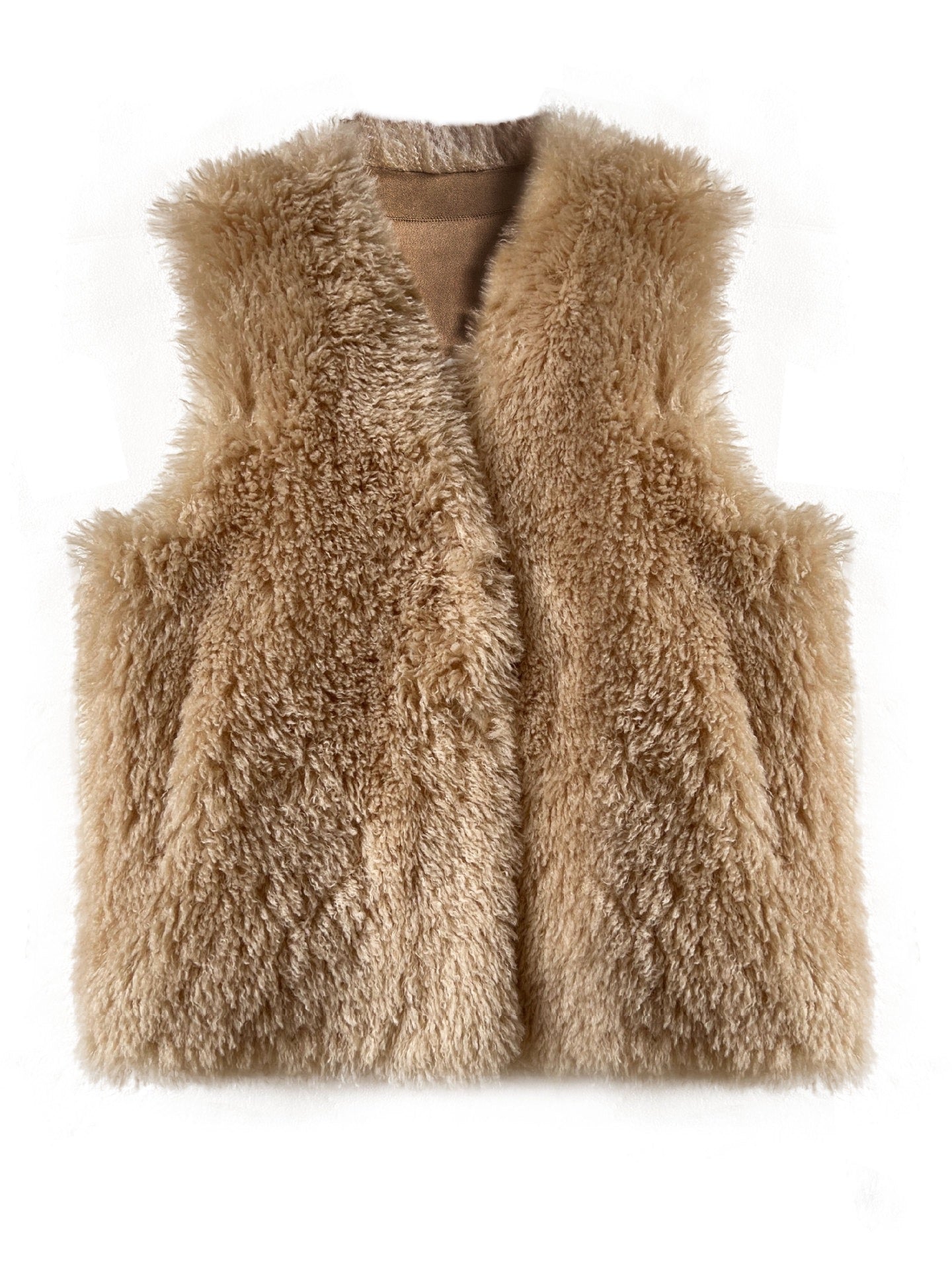 High-end Lambswool Vest jacket