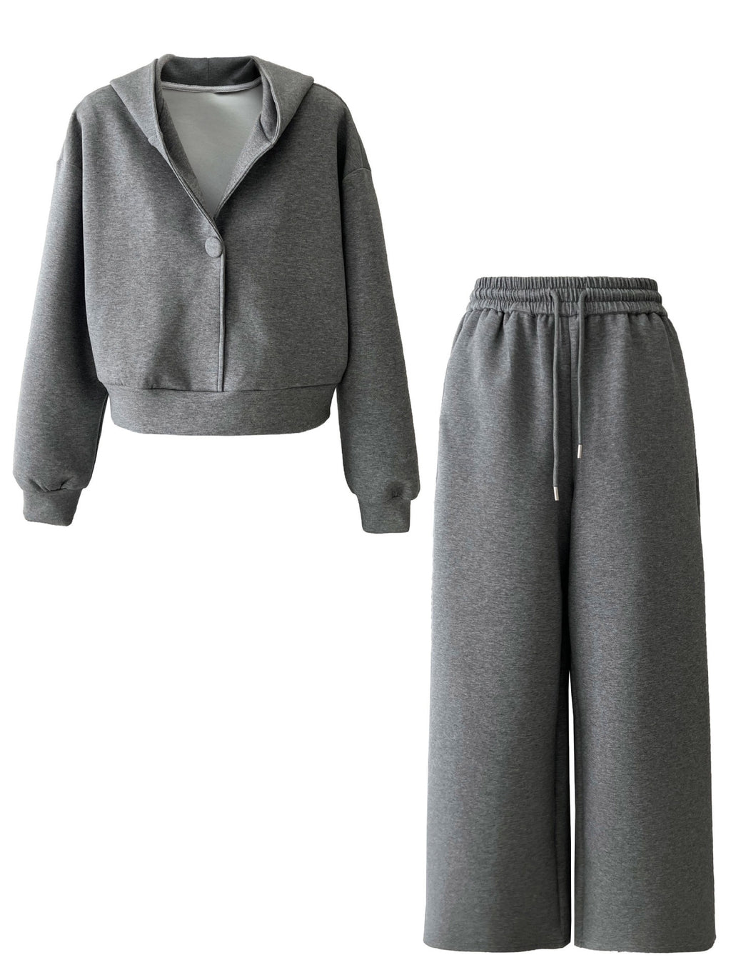 One-button Loose Sports Suit