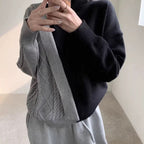 Niche Design Split-joint Sweater