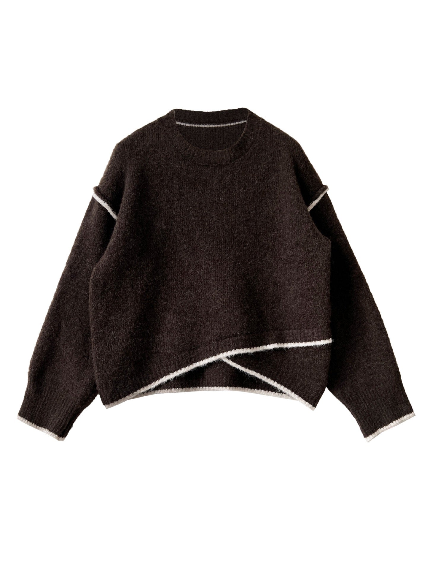 Lazy Irregular Hem Sweater
