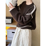 Lazy Irregular Hem Sweater