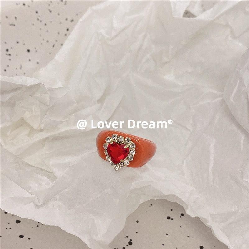 Vintage Heart Diamond Ring by painevida