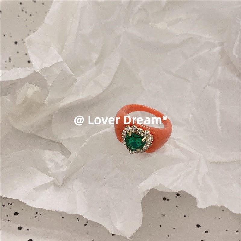 Vintage Heart Diamond Ring by painevida