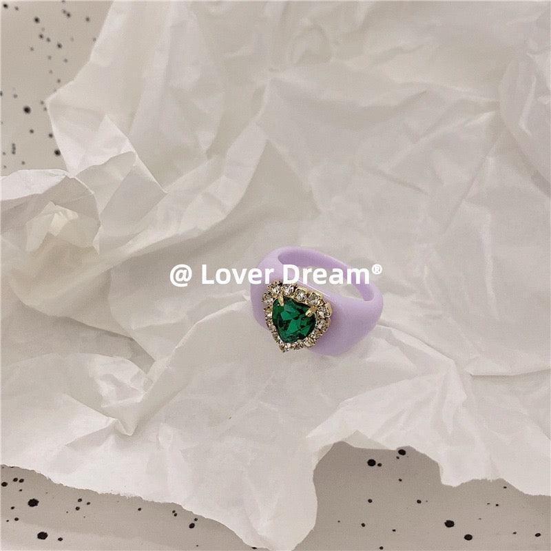 Vintage Heart Diamond Ring by painevida