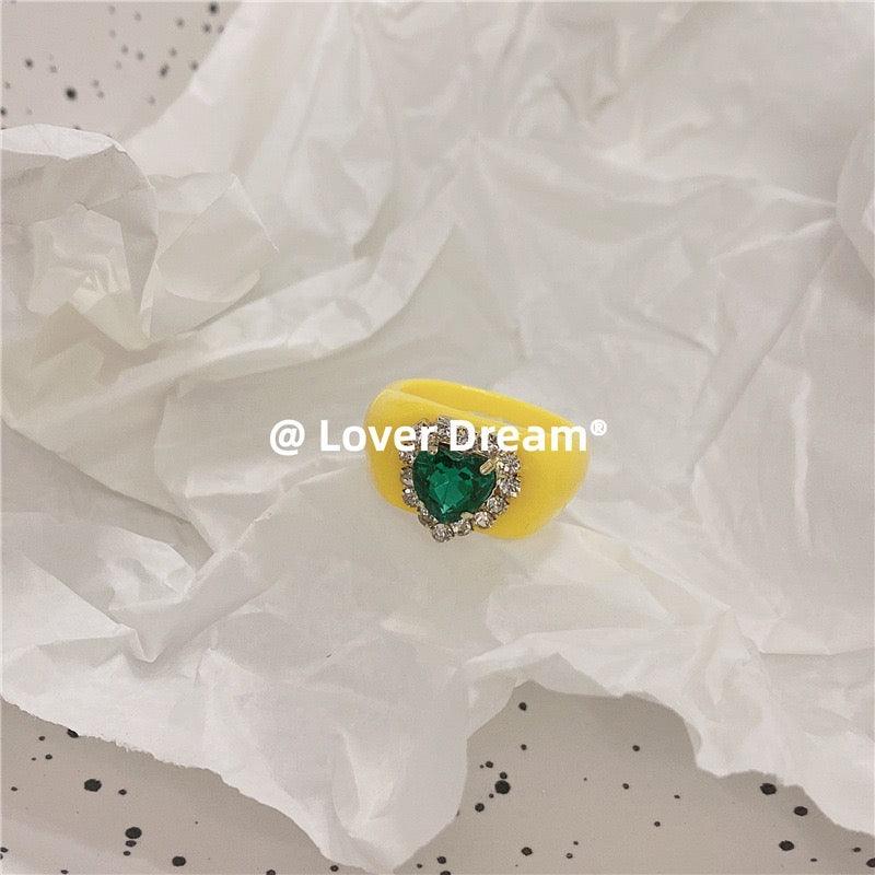 Vintage Heart Diamond Ring by painevida