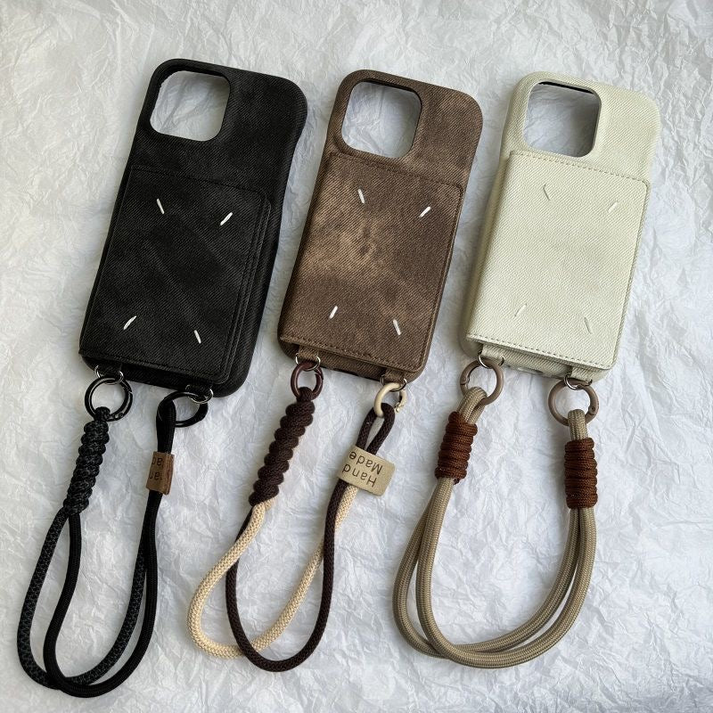 Margiela Wallet Strap Phone Case by painevida
