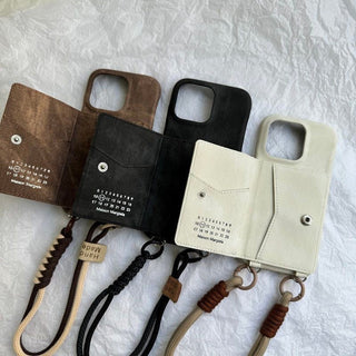 Margiela Wallet Strap Phone Case by painevida