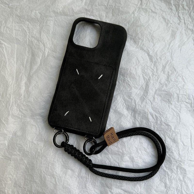 Margiela Wallet Strap Phone Case by painevida