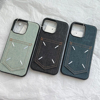 Margiela Jeans Pocket Phone Case by painevida