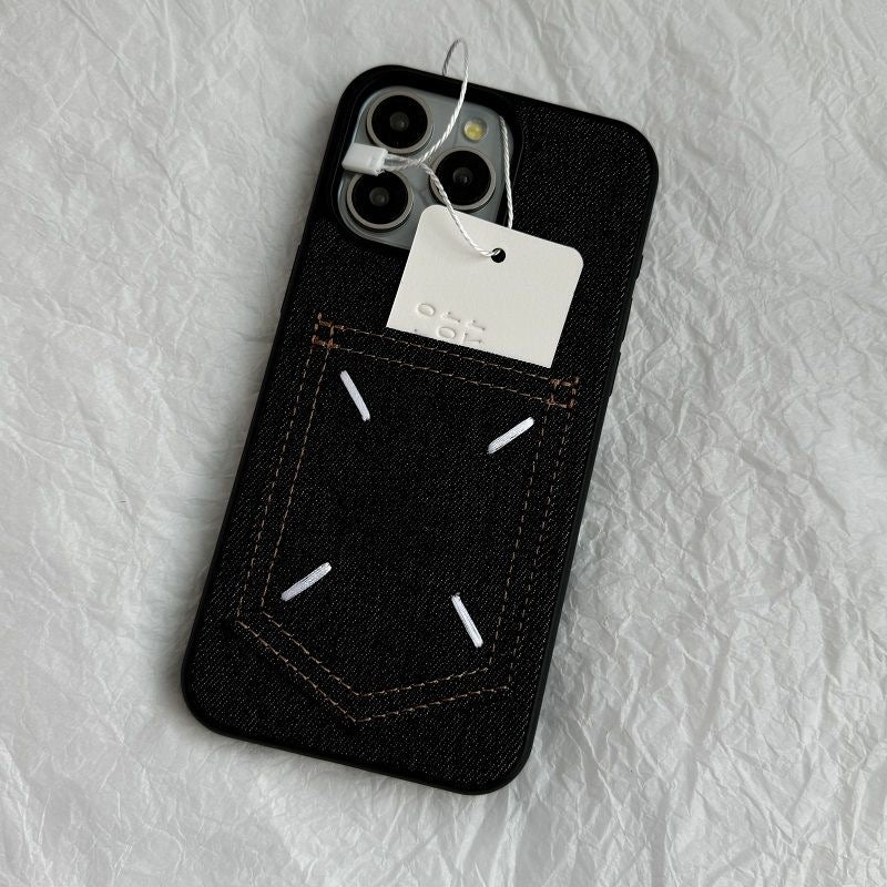 Margiela Jeans Pocket Phone Case by painevida