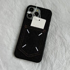 Margiela Jeans Pocket Phone Case by painevida