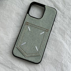 Margiela Jeans Pocket Phone Case by painevida
