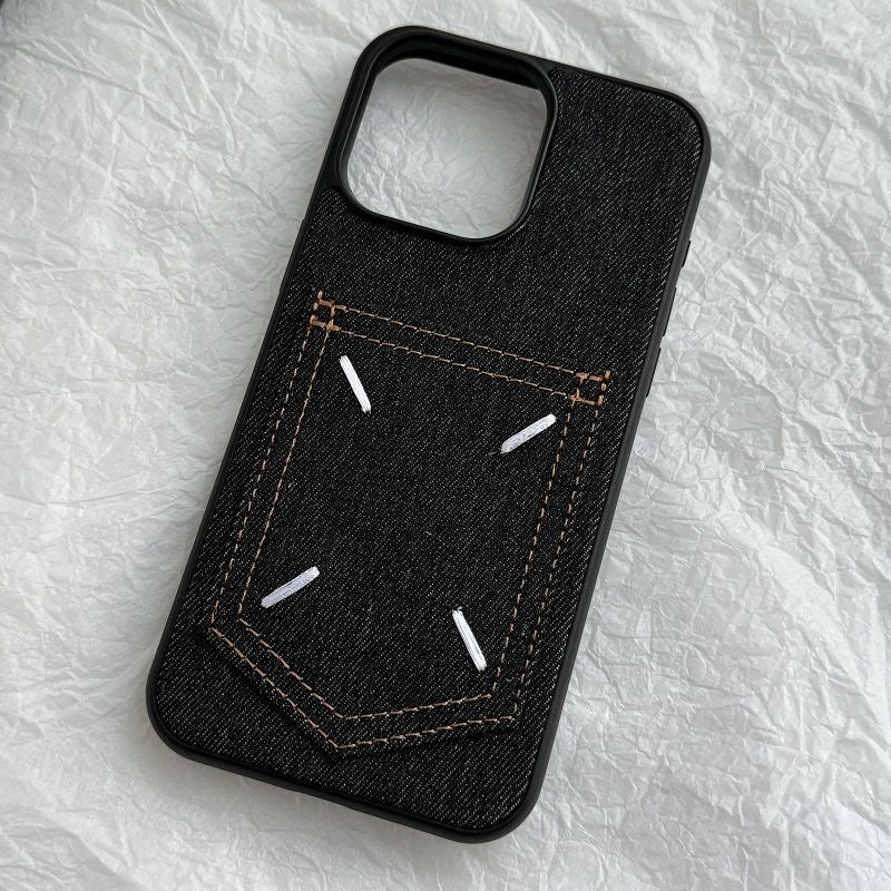 Margiela Jeans Pocket Phone Case by painevida